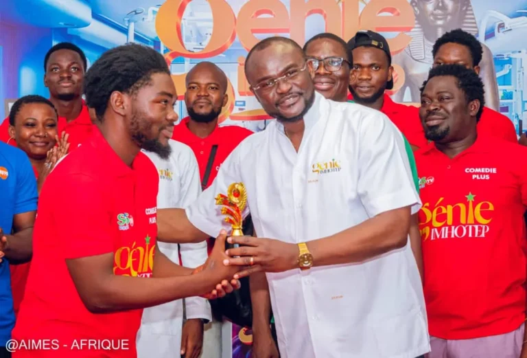 Génie Imhotep : les artistes mobilisés pour la santé scolaire, Comédie Plus sacrée au tournoi d’exhibition