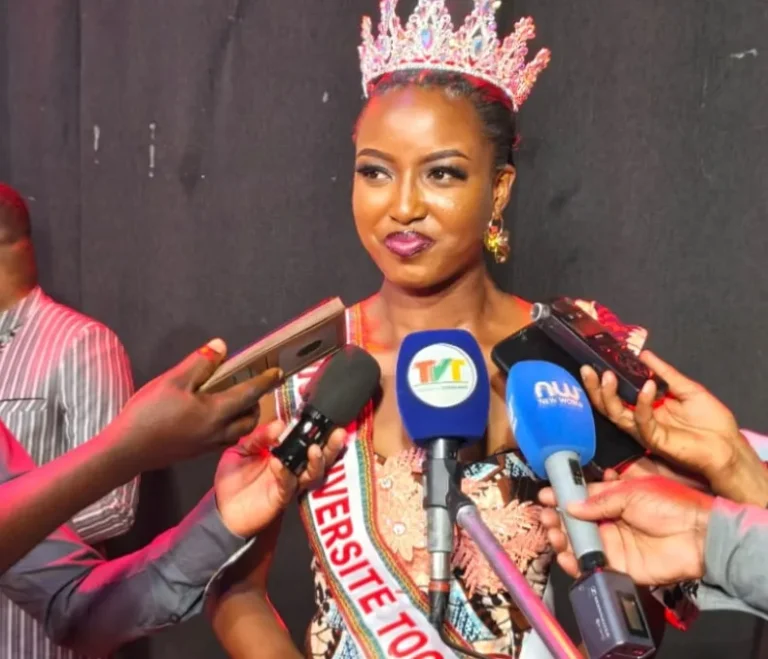 Miss Université Togo 2026 : Adriana Wilson sacrée