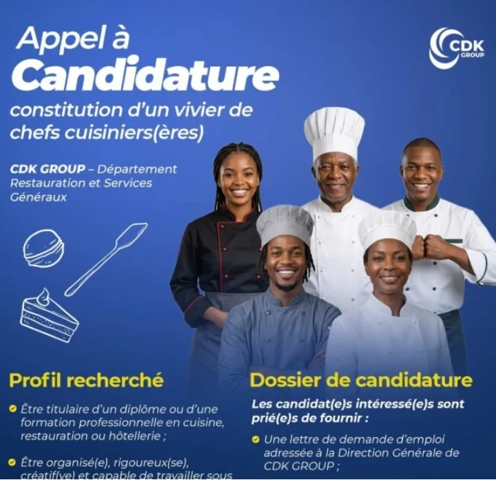 Postuler à ce recrutement massif de CDK GROUP