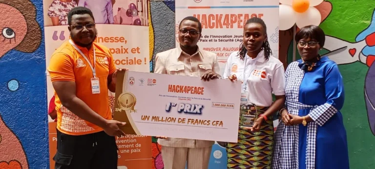 Hack4Peace 2026 de Wanep-Togo : le projet Lebenam remporte le premier prix à Lomé