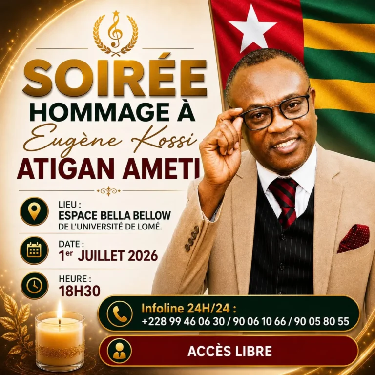 Lomé : une soirée-hommage en mémoire d’Eugène Kossi Atigan-Ameti