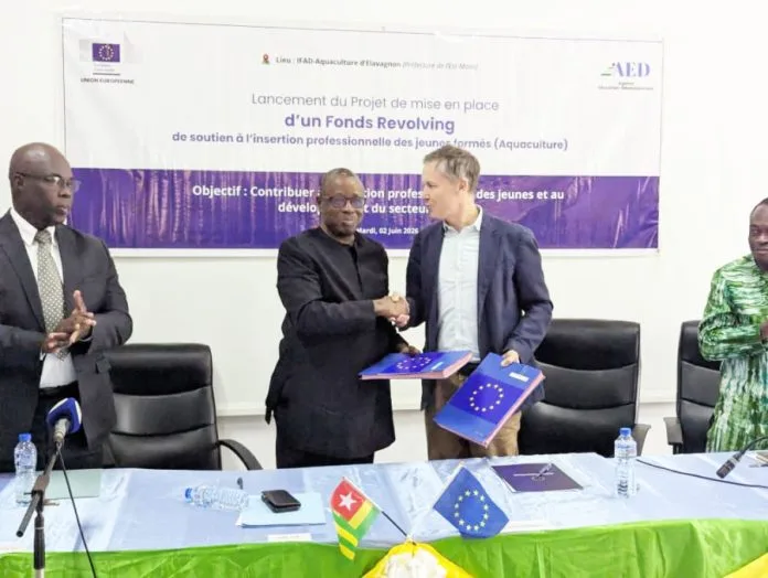 Togo : un fonds de 655 millions FCFA pour accompagner les diplômés de l’IFAD-Aquaculture vers l’entrepreneuriat