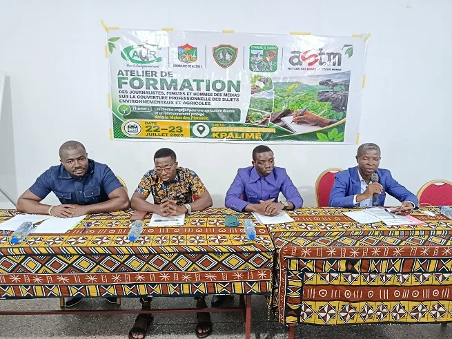 À Kpalimé, le CADR outille les journalistes pour une meilleure couverture des enjeux environnementaux et agricoles