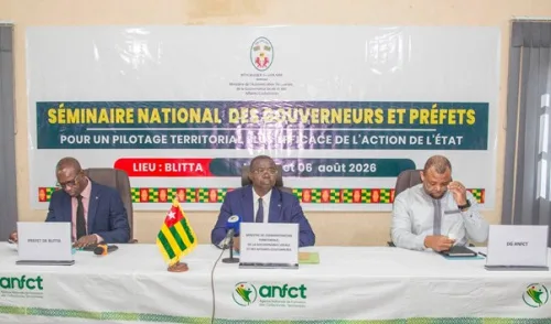 Togo : gouverneurs et préfets mobilisés pour une meilleure efficacité de l’action publique locale