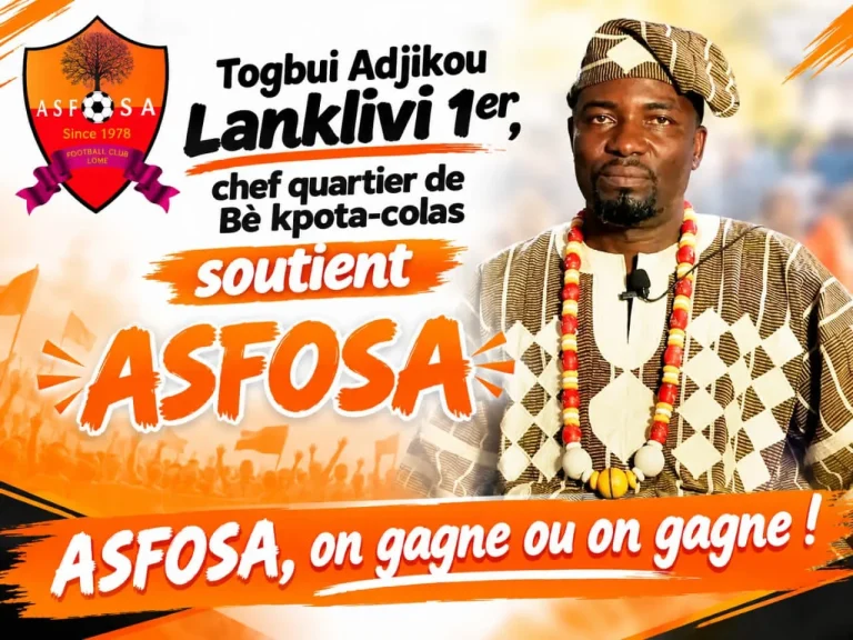 Football / Play-offs D2 : Togbui Lanklivi 1er rend gratuit l&rsquo;entrée, mobilise Bè derrière l’ASFOSA